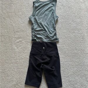 Lululemon Set (Wunder Train Short & License to Train Tank)